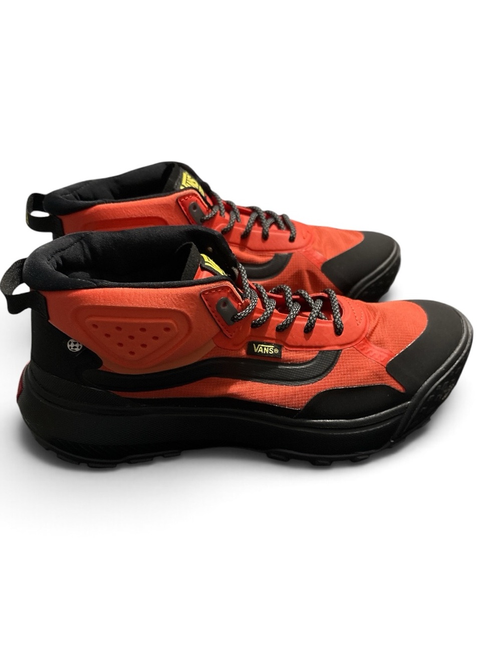 VANS MTE Crosspath Mid Hiking Shoes Orange Trail men’s size 9 Women’s 10.5